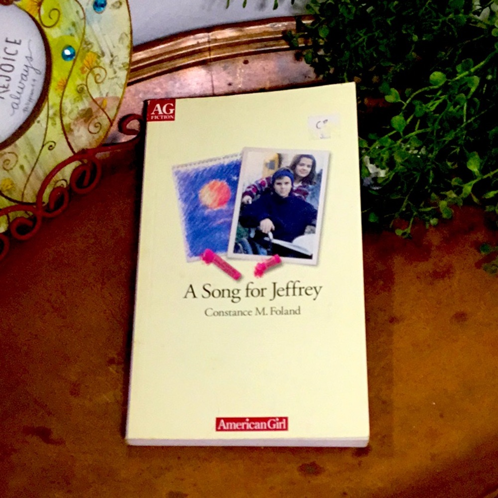 Vintage American girl “a song for Jeffrey” book as is